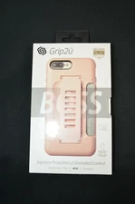 Grip2u Boss Pink Iphone 7 Plus/8 Plus Grip Case with Card Holder