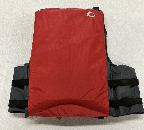 Onyx All Adventure Adult L-XL 40" to 48' Chest Life Jacket Red & Black 90lb + - Picture 10 of 11