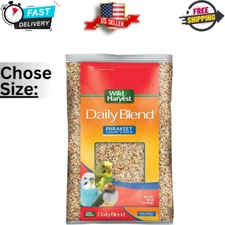 Wild Harvest Daily Blend for Parakeet, Canary, Finch & Small Birds - Chose Pack