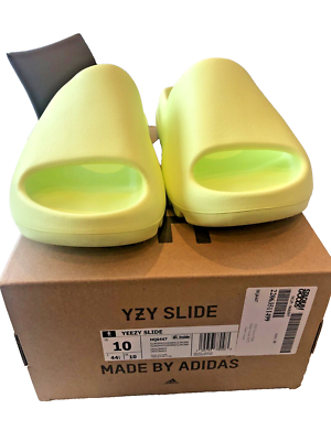 yeezy slide adults glow green