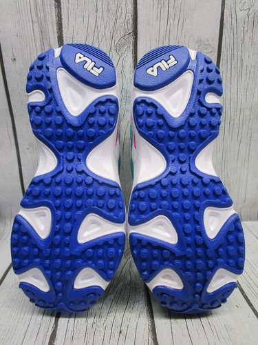 FILA Sneakers Shoes Junior Big Kids Ray Tracer Pool Green Magenta Size 4 NEW - Picture 6 of 6