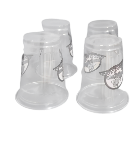 Plastic Cups Clear 10oz for Water Coolers / Vending Designer Beer - Picture 3 of 4