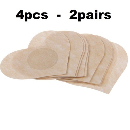 self adhesive nipple covers breast pasties festival fancy dress red back heart - Picture 30 of 116