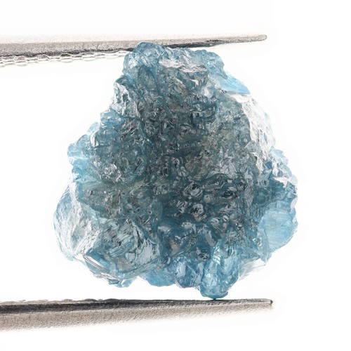 Blauer roher Edelstein 2,82 ct, echter natürlicher grober loser Diamant für Verlobungsring - Bild 2 von 8