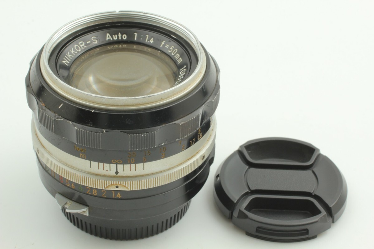 As-Is】Nikon Nikkor-S Auto 50mm f/1.4 MF Lens from JAPAN #608A | eBay