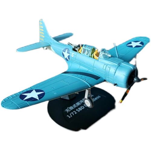 1:72 Alloy Diecast Military Model U.S.Navy Douglas SBD Dauntless Bomber Aircraft - Picture 10 of 19