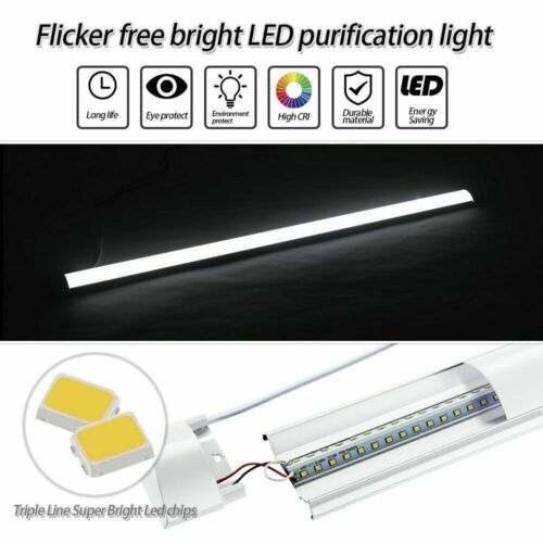 Lámpara LED para habitación húmeda 30/60/90/120 cm tubo lámpara de bañera sótano garaje lámpara SET - Imagen 11 de 31