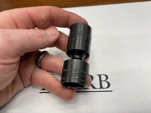 Snap-on Tools USA NEW 3/8" Drive 19mm Metric 6PT Impact Swivel Socket IPFM19C - Picture 4 of 7