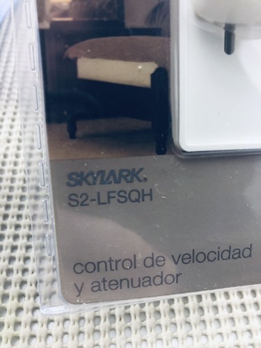 Lutron S2-LFSQH Skylark Fan Control & Dimmer, Color - Light Almond - Picture 4 of 8