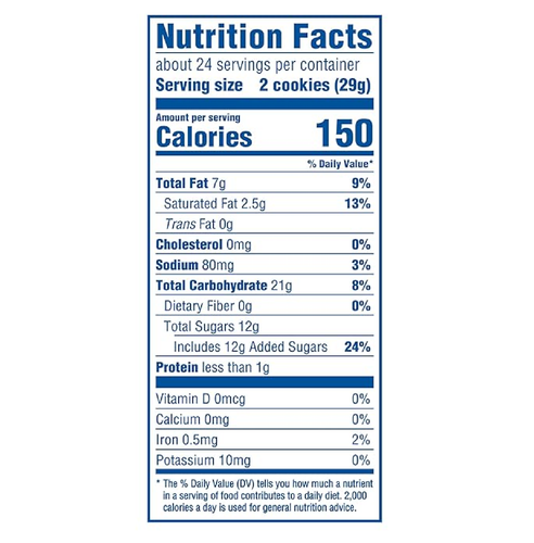 Galletas sandwich doradas OREO Double Stuf fiesta tamaño 24,95 oz - Imagen 3 de 3