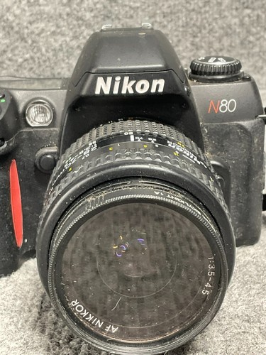Nikon N80 Camera ๐ท 28โ70mm AF Nikkor Lens Black โ Tab Broken - Picture 11 of 15