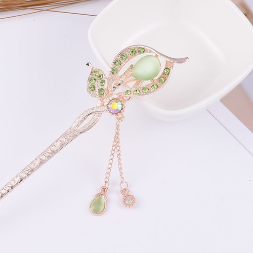 Vintage Chinese Traditional Flower Hairpin Hair Stick Elegant Hanfu Accessories - Picture 22 of 33