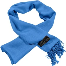 Turquoise Men's Solid Color Nepalese Fashion Scarf Seconds Wrap CJ Apparel *NEW*