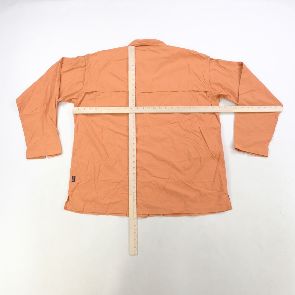 け*ん様 patagonia フロントジッパー Rare VTG PATAGONIA Zip Pocket Button Front Nylon Shirt Jacket