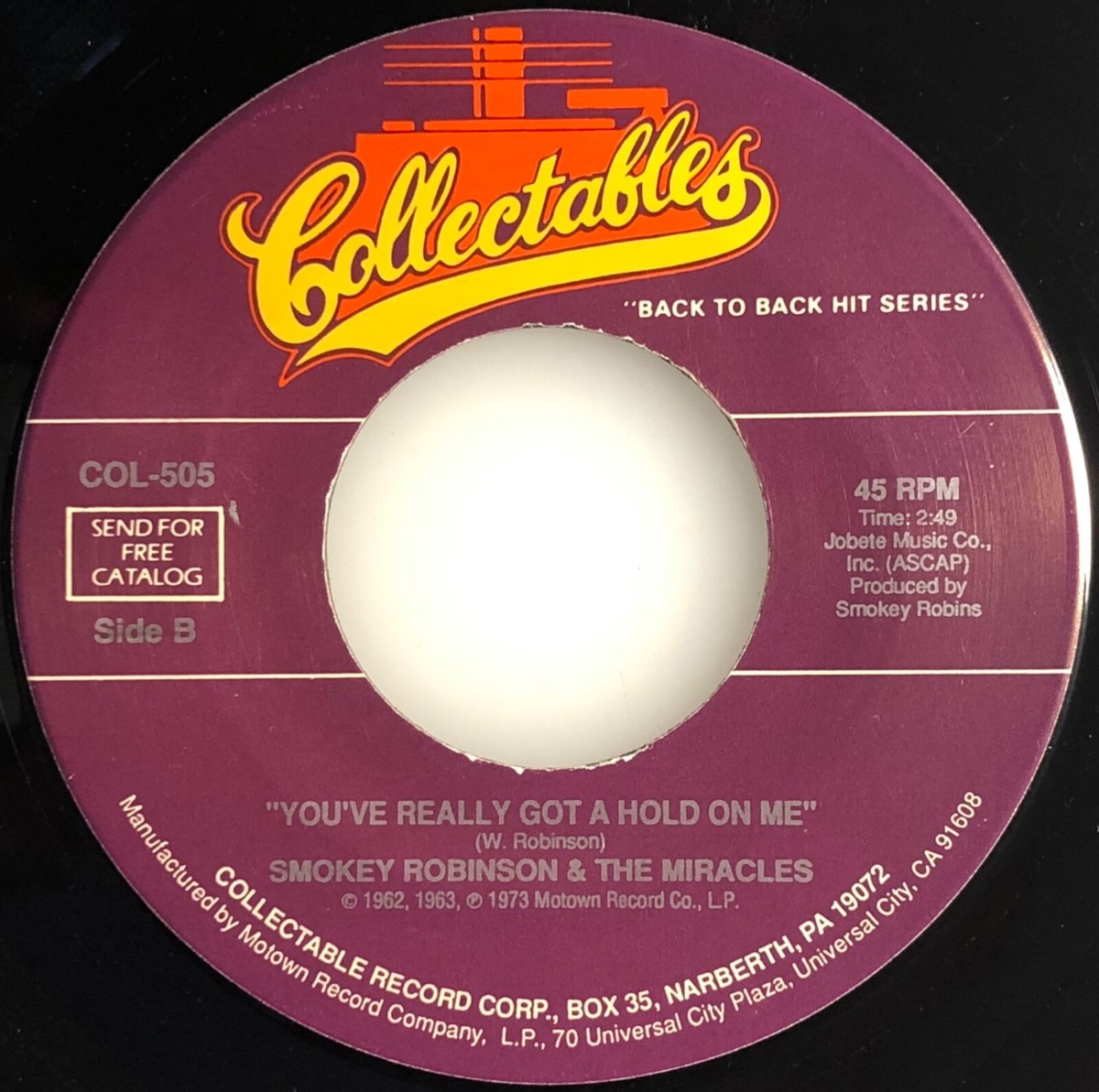 米LP Miracles Youve Really Got A Hold On Me B003092101 Tamla, Motown, UMe /00260 The Miracles - You've Really Got A Hold On Me[LP] - Amazon
