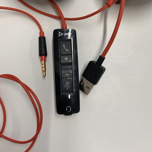 Joblot x25 Plantronics Poly 5220 Headset USB Mic + Inline Cable  C5200/C5220 - Picture 6 of 10