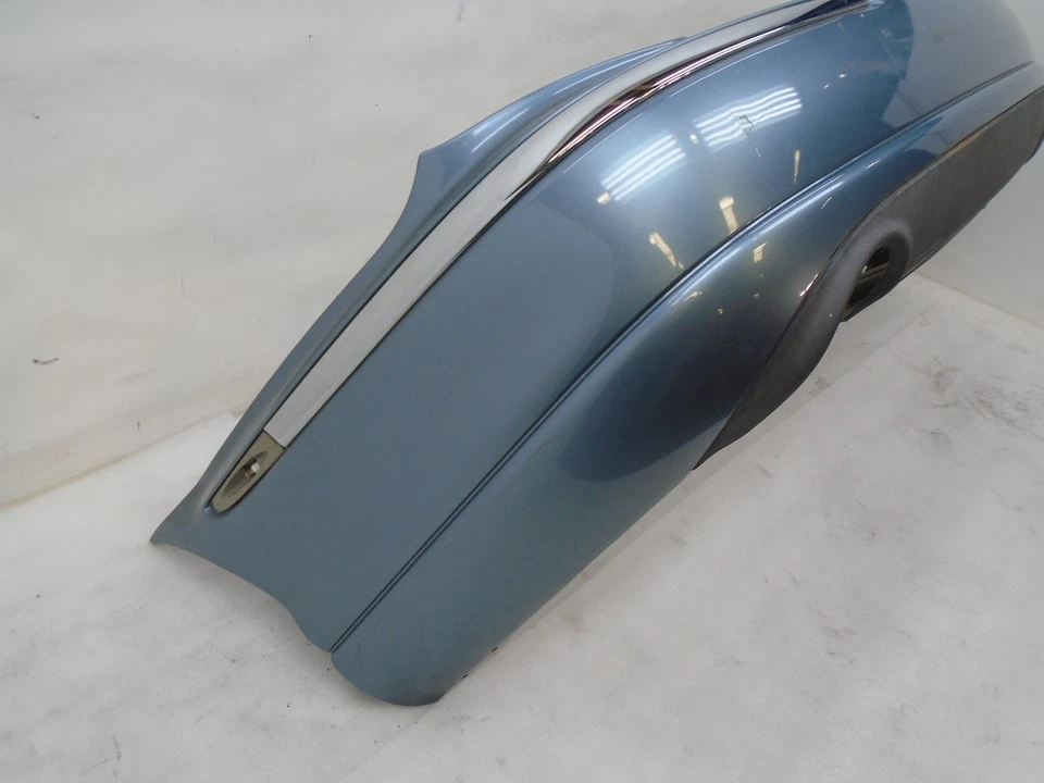2002-2005 Jaguar X-Type Rear Bumper Cover W/o Park Assist Blue OEM DK806170 Foto 2 de 4