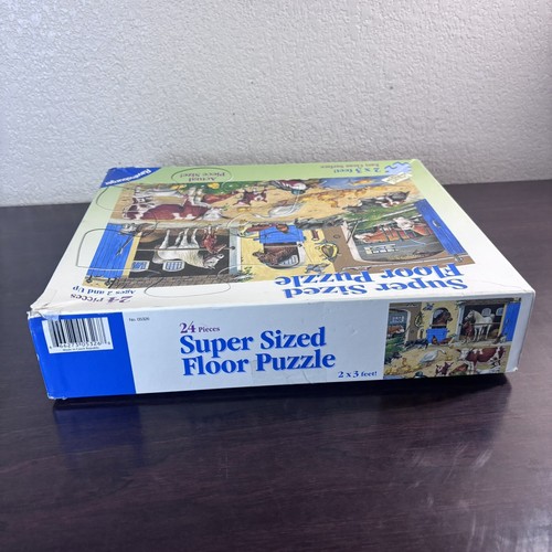 “Farm Life” Ravensburger 24 Piece Super Sized Floor Puzzle - Rare - Picture 5 of 9