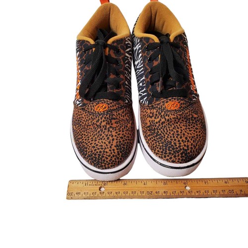 HEELYS Pro 20 Prints Animal Womens Skate Sneaker Size 7 Orange, Black & White - Picture 7 of 15