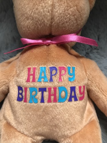 Ty Beanie Babies Celebration Bear Happy Birthday Plush Stuffed Animal - Picture 10 of 11