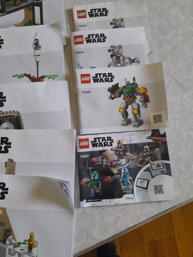 LEGO Bulk lot of Star Wars Instruction Booklets - Picture 4 of 4