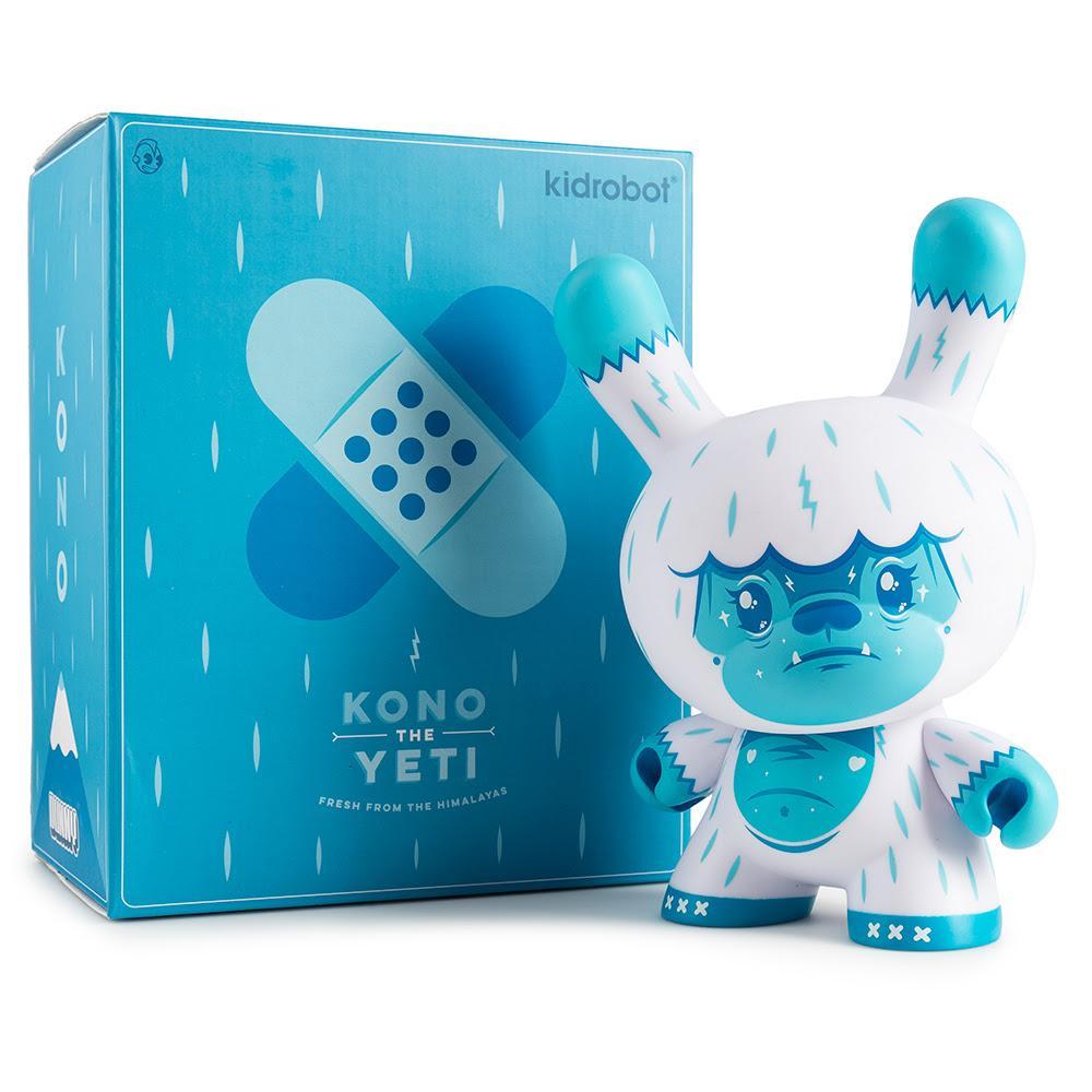Kidrobot 8 Yeti Dunny by Squink Regular Ice figure Kidrobot 8 Yeti Dunny by Squink Regular Ice figure