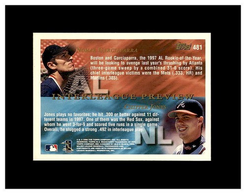 NOMAR GARCIAPARRA YOU PICK HUGE COLLECTION 100,S TO CHOSE FROM BOSTON RED SOX - Picture 300 of 344