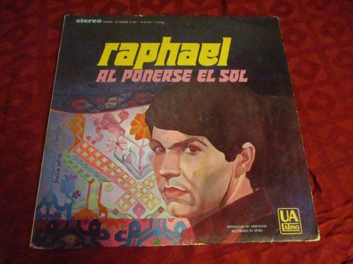 LP RAPHAEL Al ponerse el Sol When the Sun Sets 1st/p UA USA PRESS 1967 RARITÄT - Picture 1 of 5