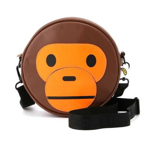 * A BATHING APE BABY MILO STORE Ware BABY MILO SCHULTERTASCHE Neu AK20189009 - Bild 7 von 13