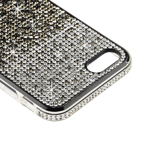 For Apple iPhone 7 | 8 - Diamond Rhinestone TPU ShockProof Armor Cover Case - Picture 4 of 13