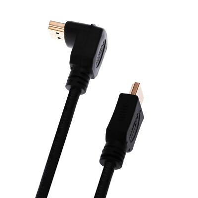 HDMI-Kabel mit Winkelstecker, HDMI 1.3, Kabel mit Winkel Stecker 
