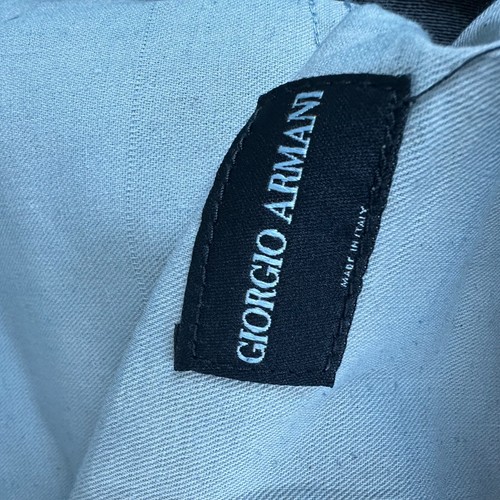 Giorgio Armani Big white mens Jeans 40x30.5 Made in italy metal plate - Picture 7 of 17