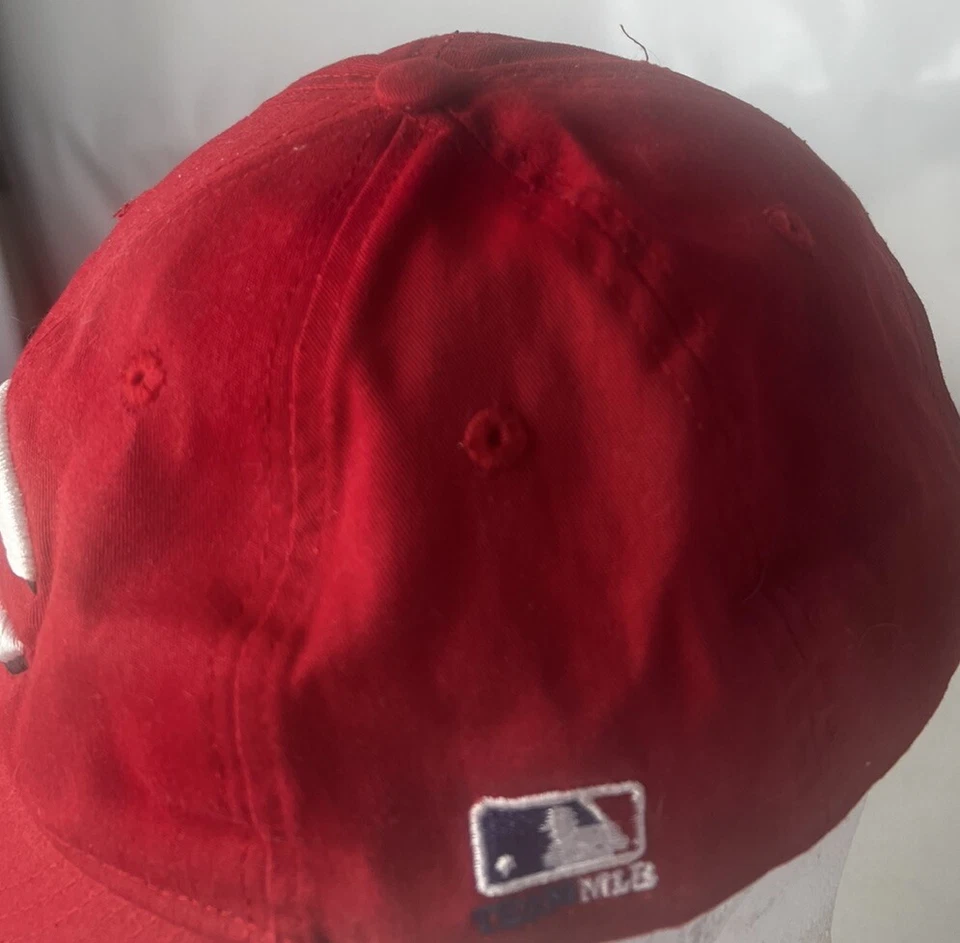 Gorra Cincinnati Reds MLB con logotipo juvenil con tirantes Foto 3 de 4