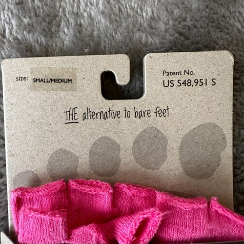 NUEVO Calcetines Toezies Yoga Pilates Punta Expuesta Rosa Pequeños Medianos S/M - Imagen 5 de 5
