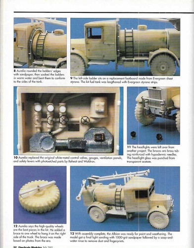 Modelador a escala fina July03 RAF Abrams Irak Ford Woody Bristol Boxkite Silly Masilla - Imagen 9 de 18