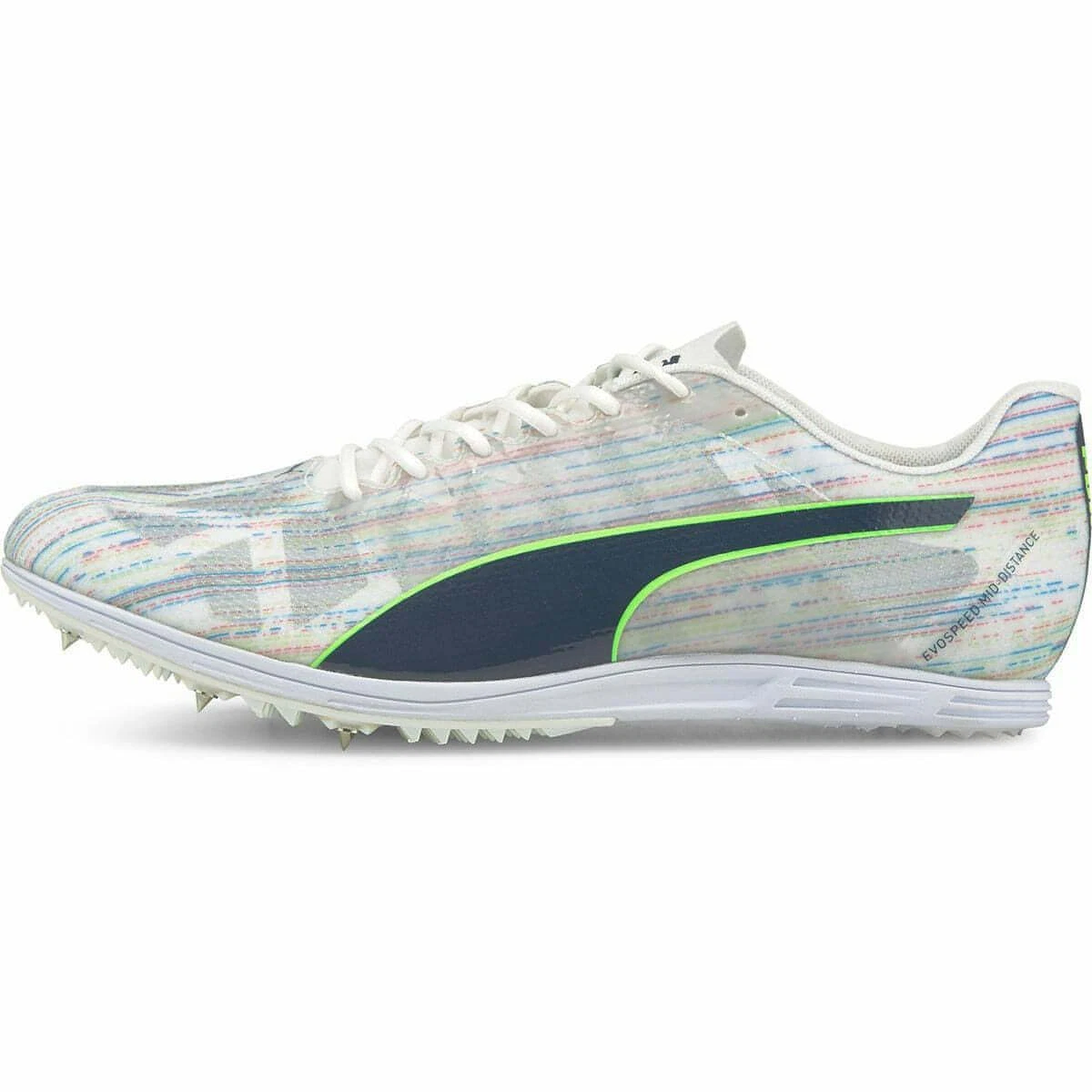 violencia campeón adyacente Puma evoSpeed SP Middle Distance Running Spikes - White | eBay