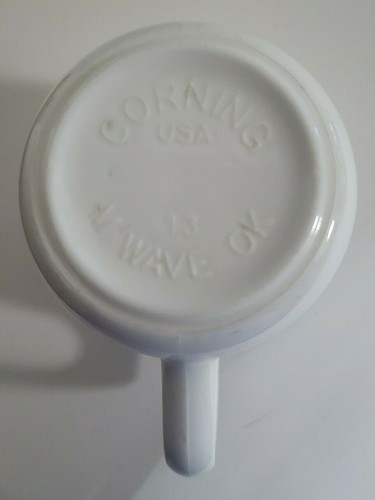 Corning "Blue Morning" Coffee Cup, Pre-Owned - Picture 3 of 3