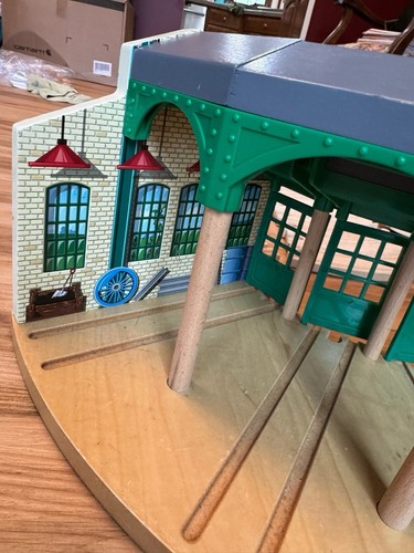 RIESIGES KONVOLUT Thomas die Lokomotive Tidmouth mit 2 Bahnhöfen Set SOUNDS WORKING - Bild 6 von 23