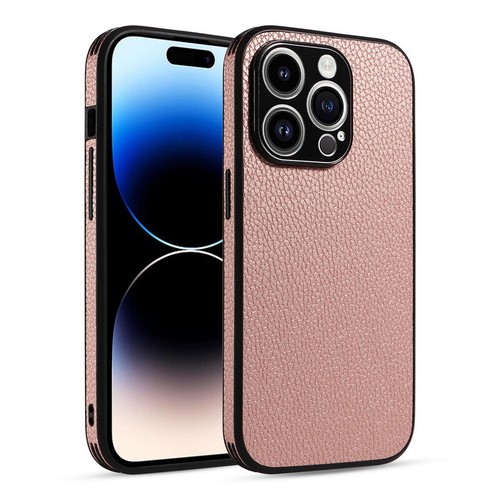 Funda delgada de cuero híbrida de lujo a prueba de golpes para iPhone 14 13 Pro Max 12 11 - Imagen 15 de 17