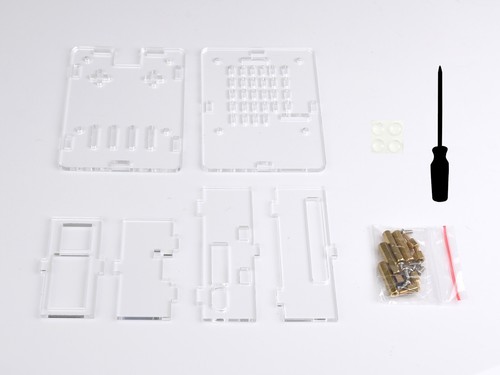 Waveshare Clear Acrylic Case for Raspberry Pi 5 installing Active Cooler - Afbeelding 16 van 16
