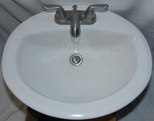 American Standard 0476028.020 Aqualyn Bathroom Sink White - !!NO SHIPPING!!