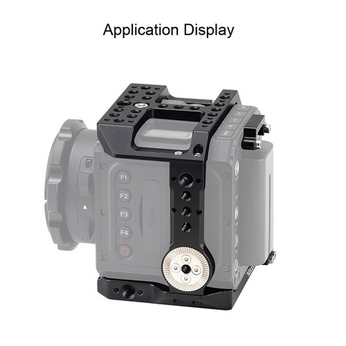 Jaula de cámara completa TP-E2-FS para cámara Z e2-m4/s6/f6/f8 con abrazadera de cable HDMI USB Tpc - Imagen 6 de 8