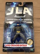 Hasbro JLA Dark Knight Batman Figure & Collector Display Stand- SEALED!!