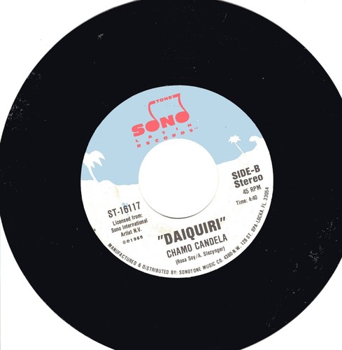 DAIQUIRI: LOS ASES DEL RITMO / CHAMO CANDELA .. Mexico.. Afrobeat , 45 RPM 5870 - Picture 2 of 3