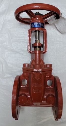 NIBCO 2-1/2" FLANGED RESILIENT WEDGE GATE VALVE F-607-RWSB NS2921XE - Picture 3 of 8