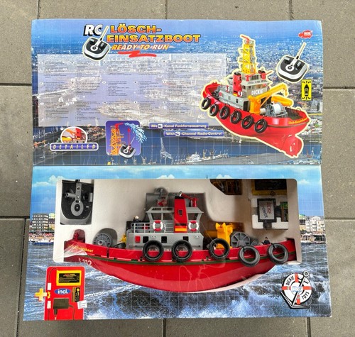 Dickie Spielzeug RC Harbour Boat Unopened In Original Box - Picture 1 of 7
