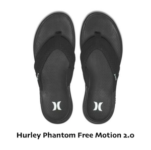 hurley mens flip flops