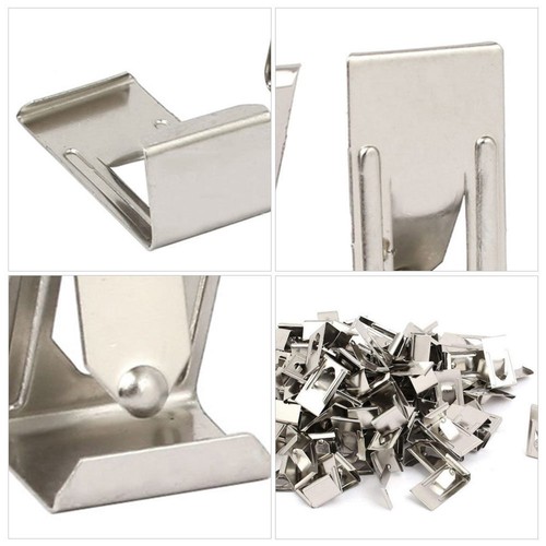 50 Pcs Metal Hanger Poster Photo Frame Hook Accessories Picture Fasteners - Picture 9 of 12