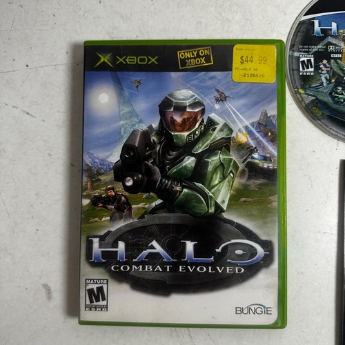 Halo: Combat Evolved Xbox Black Label First Person Shooter Video Game - Picture 4 of 8