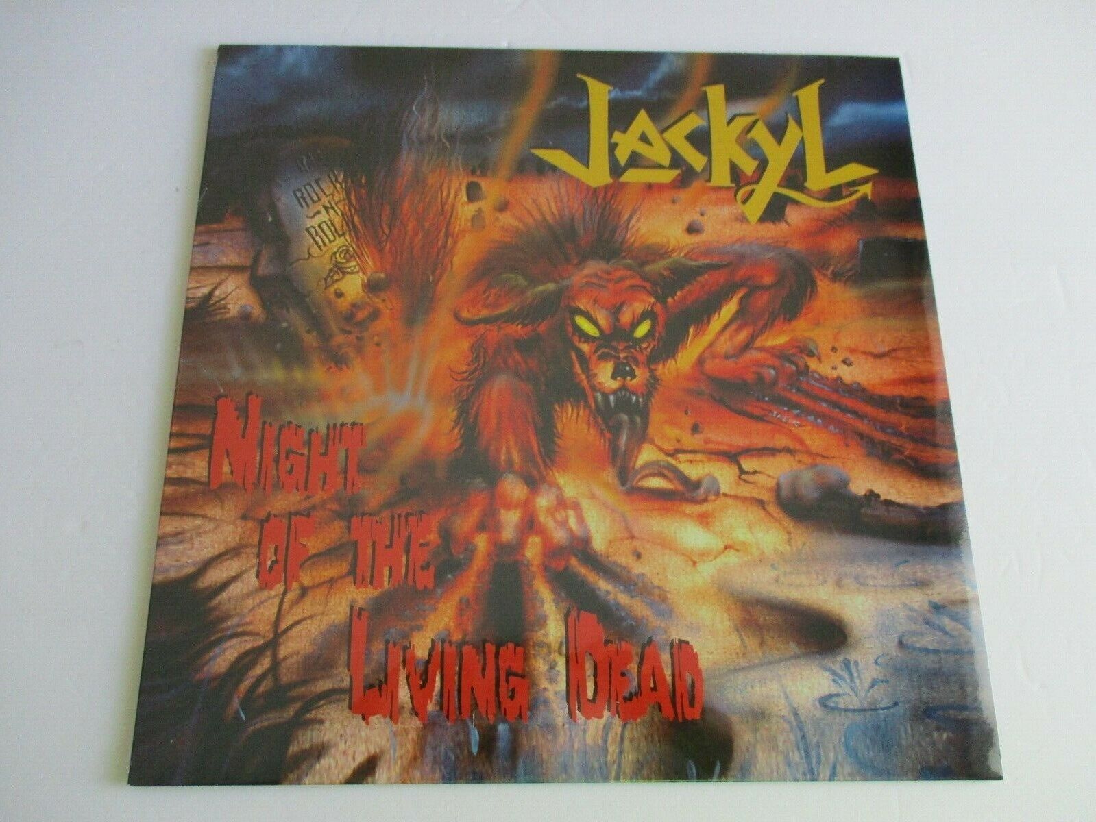 JACKYL Night Of The Living Dead Vinyl LP Orange Vinyl RARE Original OOP 1996 NEW